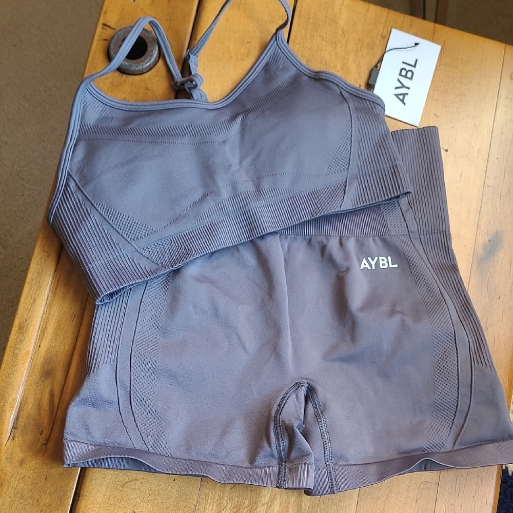 AYBL Charcoal Activewear Set